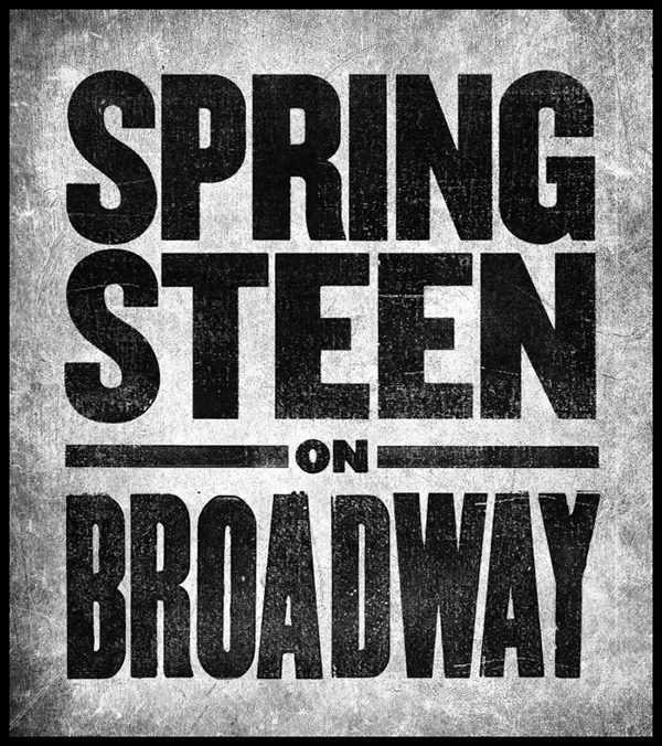 Bruce Springsteen on Broadway one man show